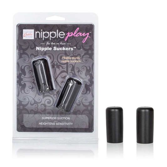 Nipple Play Nipple Suckers Black | 716770016430 | Available at EroticWarehouse.com