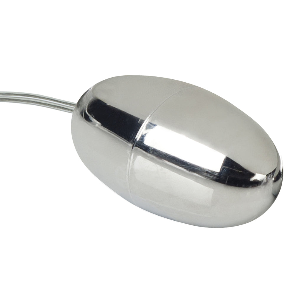 Pocket Exotics Impulse Silver Bullet Silver | 716770028792 | Available at EroticWarehouse.com