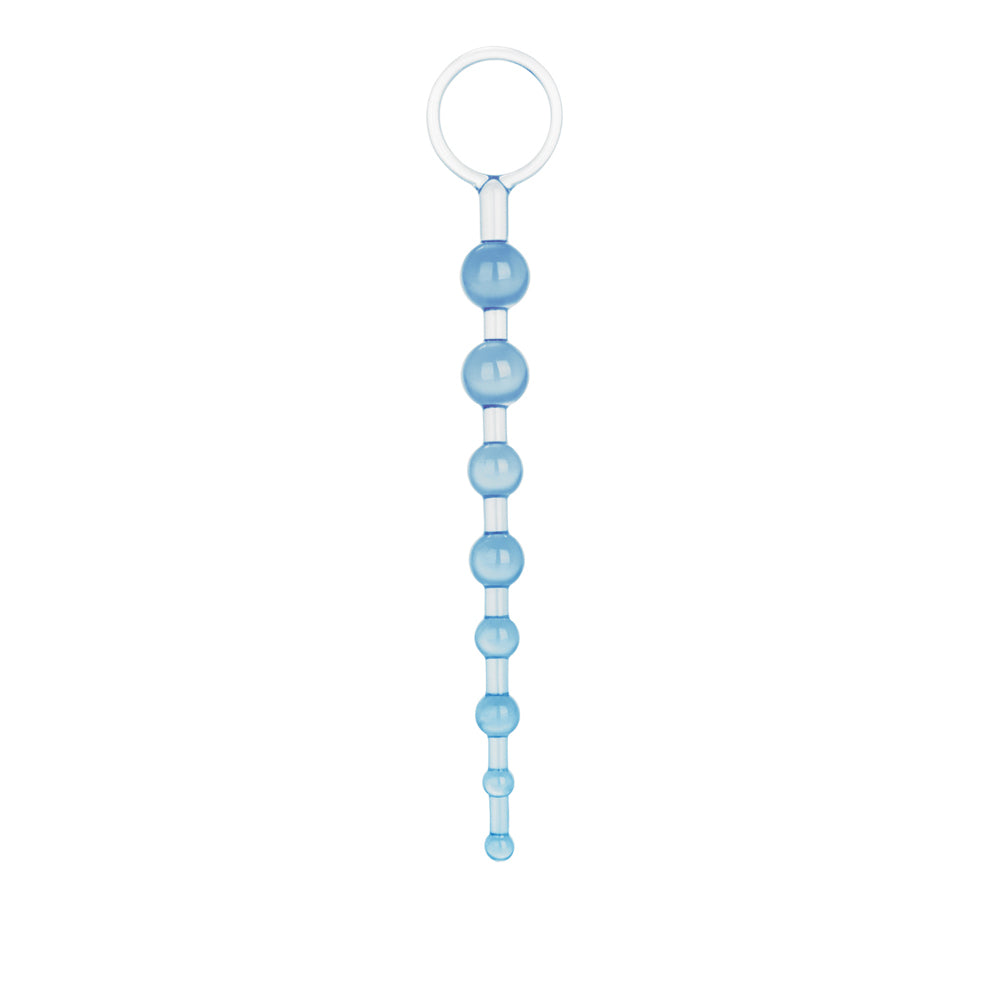 Shane's World Anal 101 Intro Beads Blue | 716770030740 | Available at EroticWarehouse.com