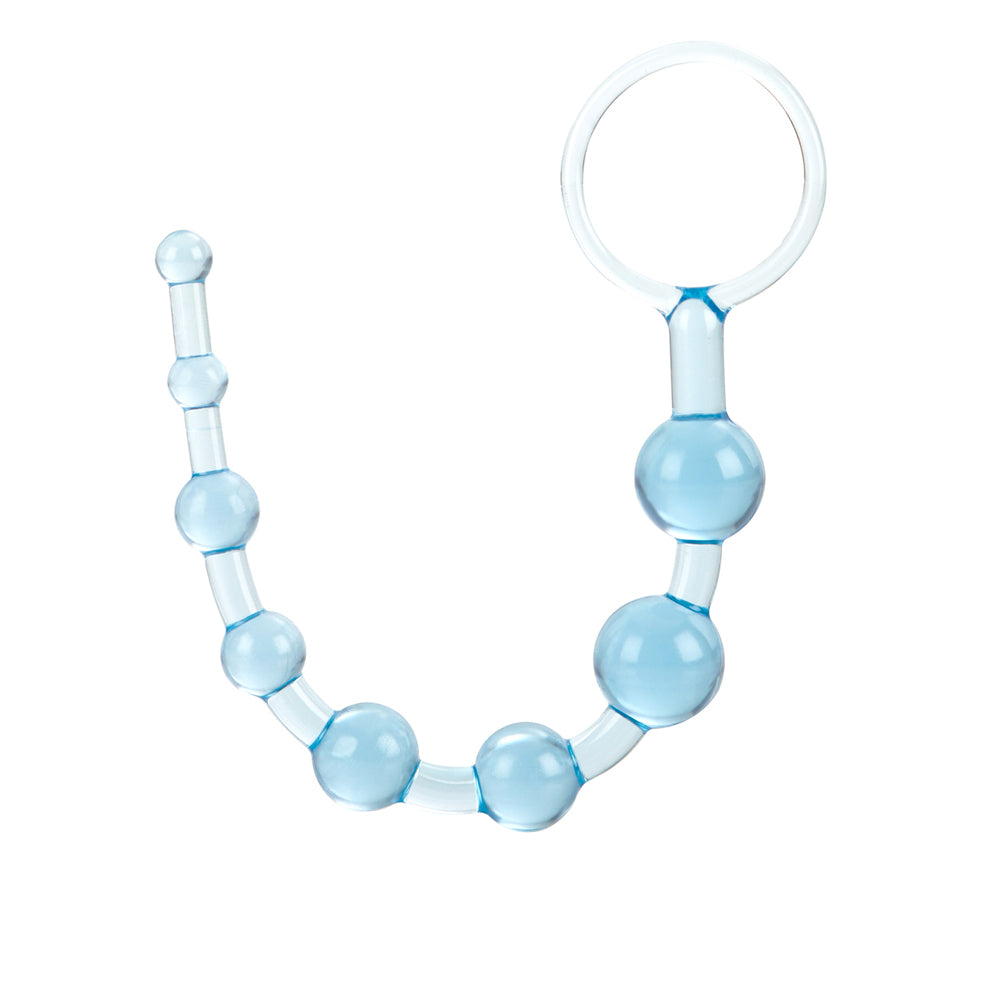Shane's World Anal 101 Intro Beads Blue | 716770030740 | Available at EroticWarehouse.com