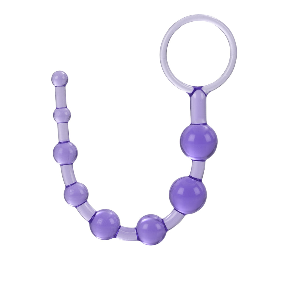 Shane's World Anal 101 Intro Beads Purple | 716770030757 | Available at EroticWarehouse.com