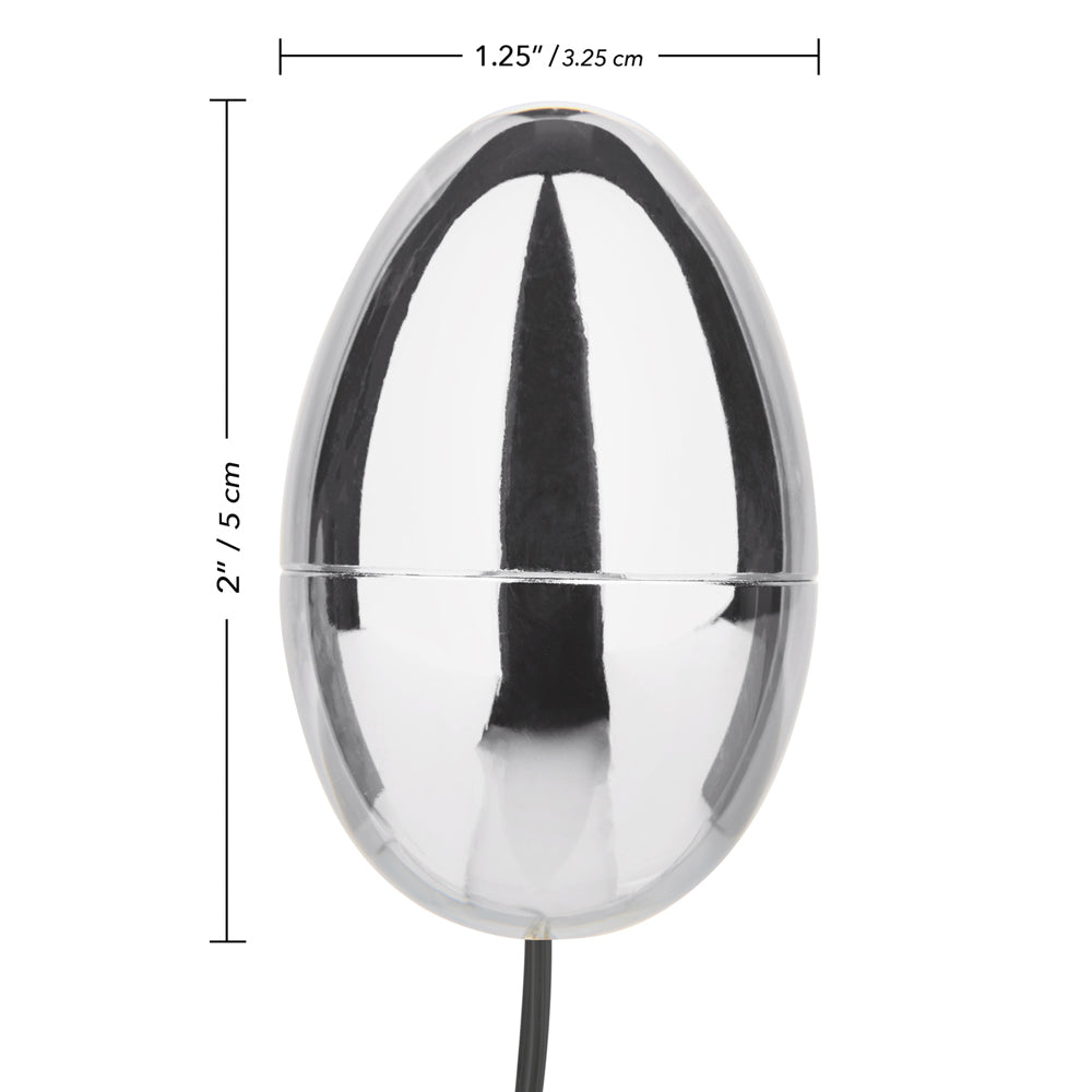 Colt Power Bullet Silver Egg | 716770032850 | Available at EroticWarehouse.com