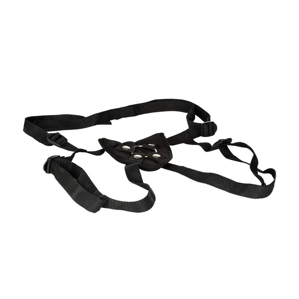 Lover's Super Strap Universal Harness Black | 716770038081 | Available at EroticWarehouse.com