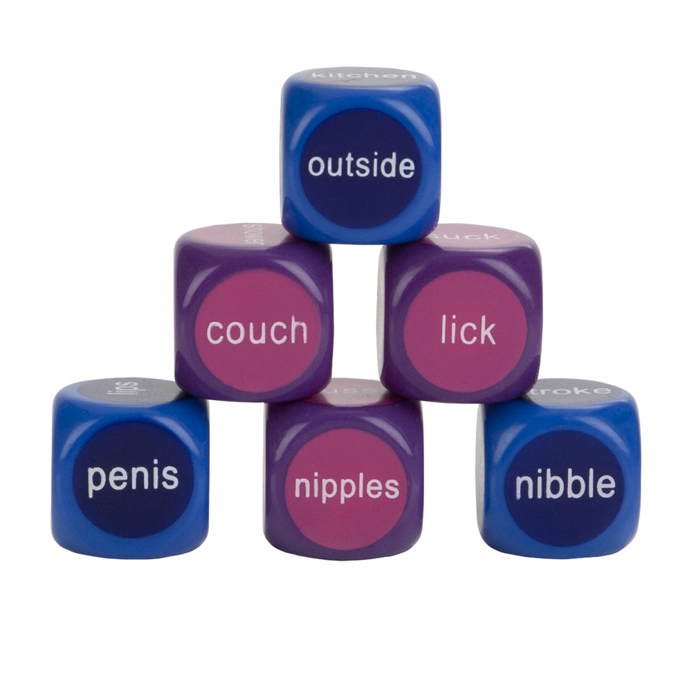 Hot & Spicy Party Dice Multi-Colored | 716770043313 | Available at EroticWarehouse.com
