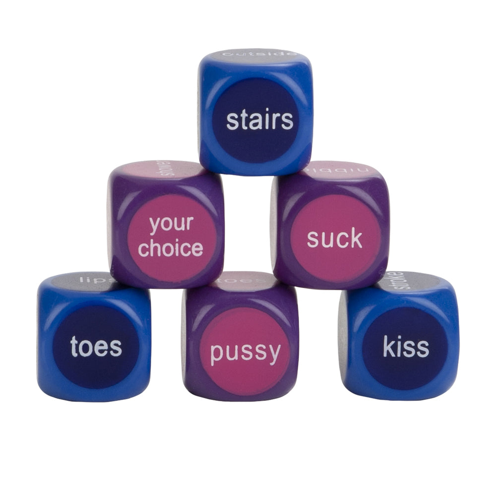 Hot & Spicy Party Dice Multi-Colored | 716770043313 | Available at EroticWarehouse.com