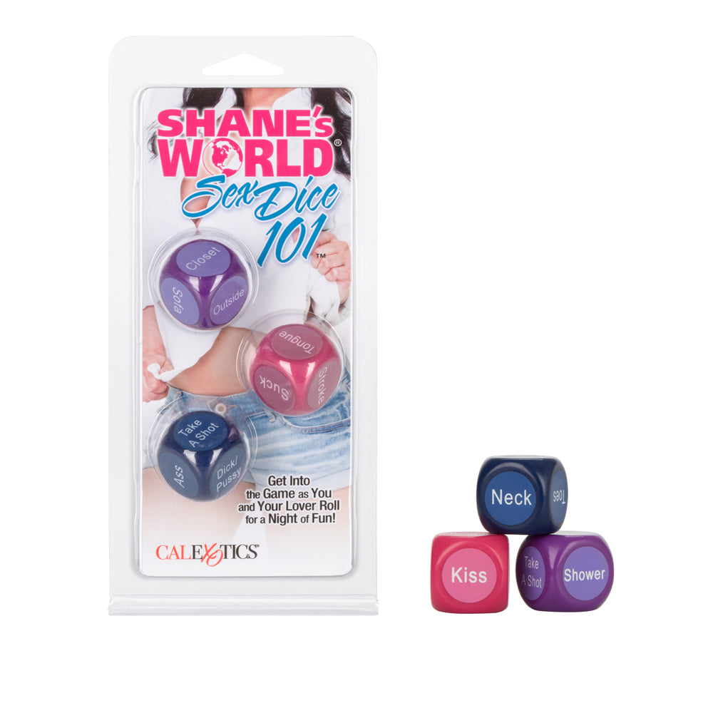 Shane's World Sex Dice 101 Multi-Colored | 716770046987 | Available at EroticWarehouse.com
