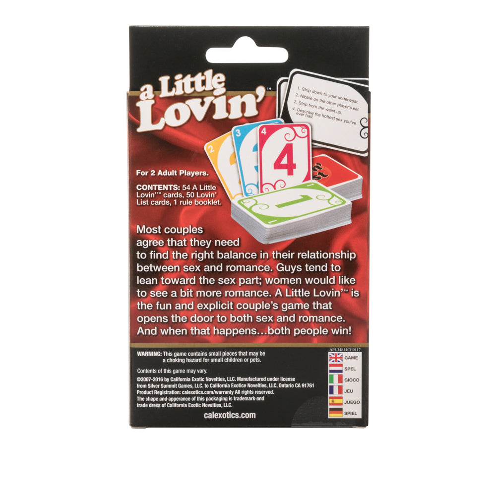 A Little Lovin' Game Print | 716770047472 | Available at EroticWarehouse.com