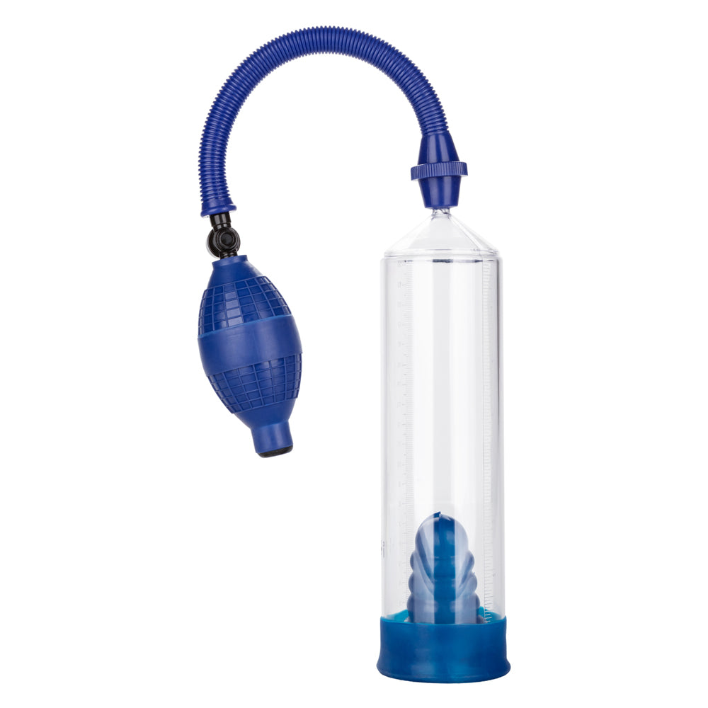 Basic Essentials Penis Pump Clear | 716770053343 | Available at EroticWarehouse.com
