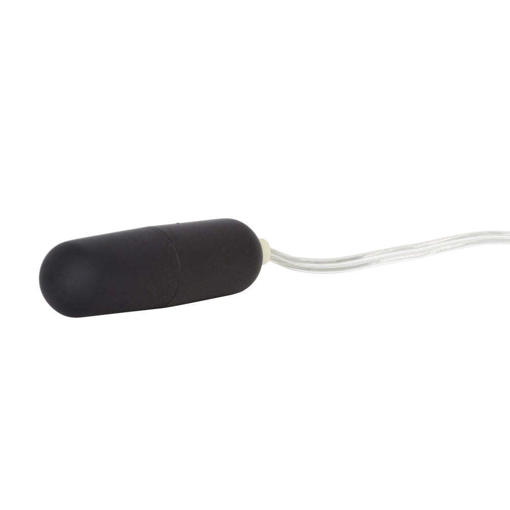Sterling Collection Slimline Velvet-Cote Bullet Black | 716770054098 | Available at EroticWarehouse.com