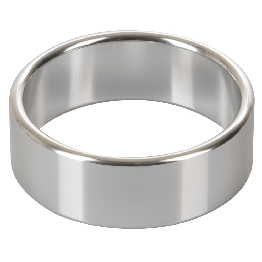 Alloy Metallic Ring Extra Large Silver | 716770055743 | Available at EroticWarehouse.com