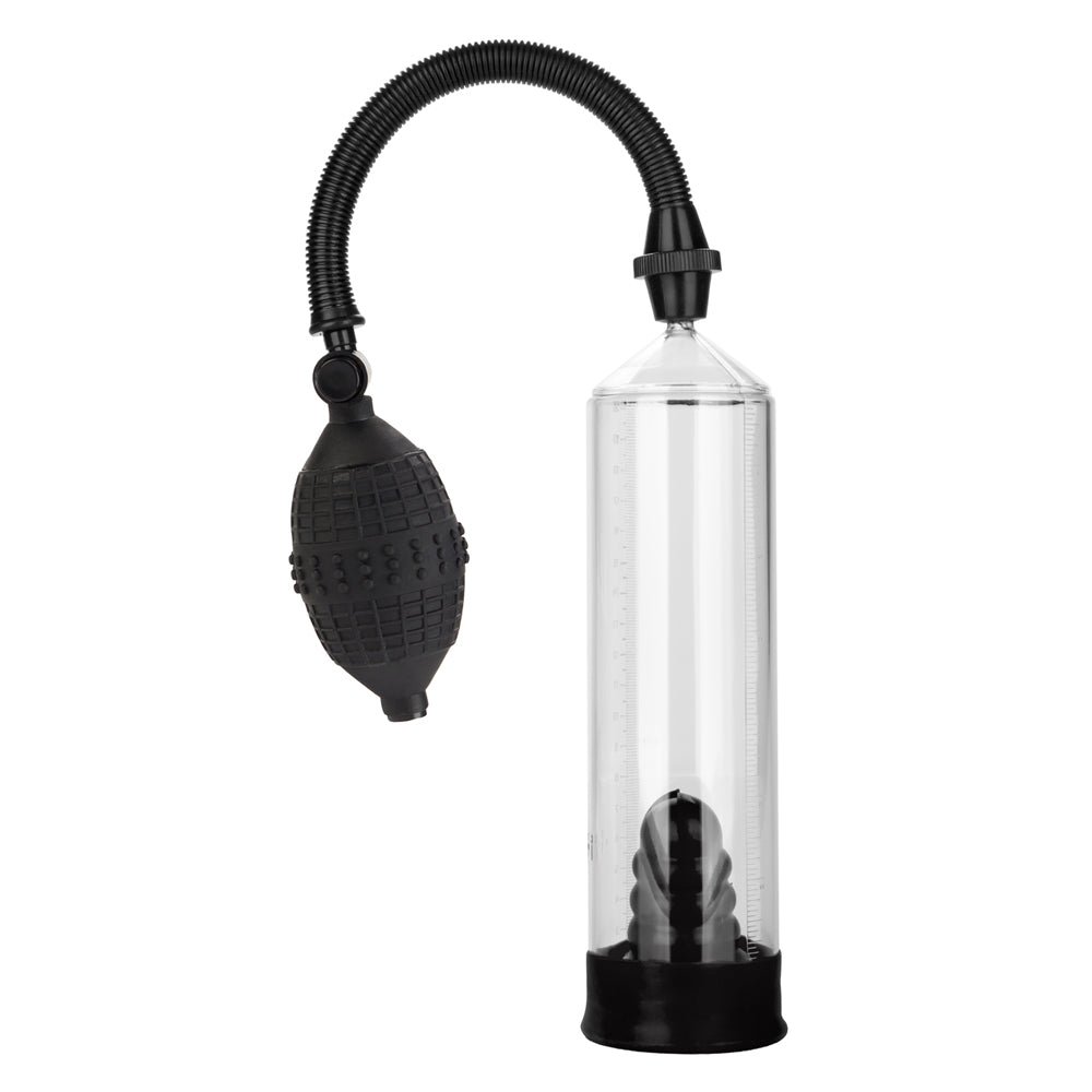 Optimum Series Rookie Penis Pump Clear | 716770056139 | Available at EroticWarehouse.com