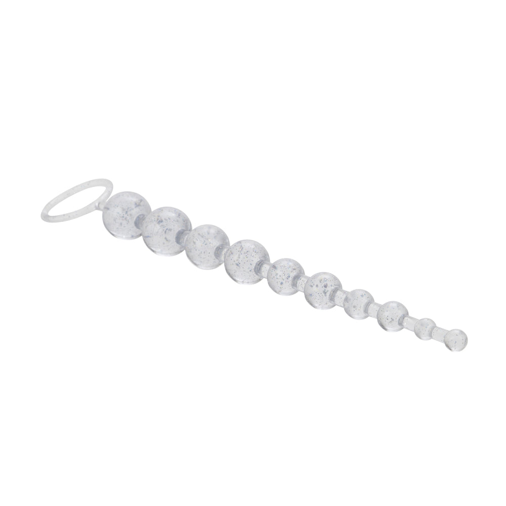 Platinum X-10 Beads Silver | 716770064066 | Available at EroticWarehouse.com