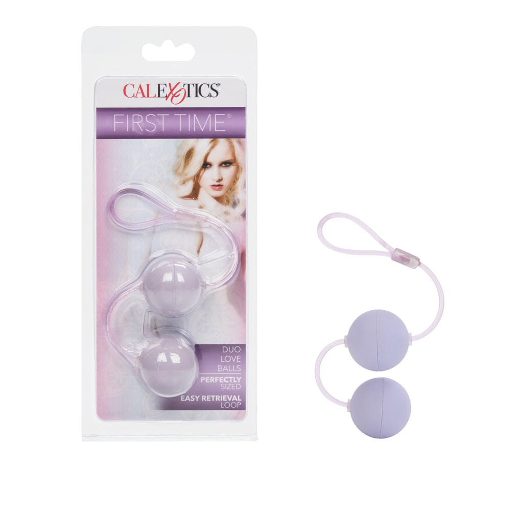 First Time Love Balls Duo Lover Purple | 716770066817 | Available at EroticWarehouse.com