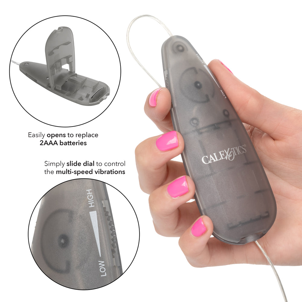 Slim Teardrop Bullet Smoke | 716770068712 | Available at EroticWarehouse.com