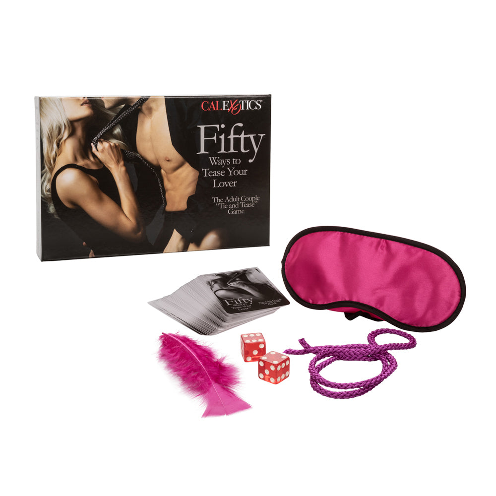 Fifty Ways To Tease Your Lover Game Printed | 716770076366 | Available at EroticWarehouse.com
