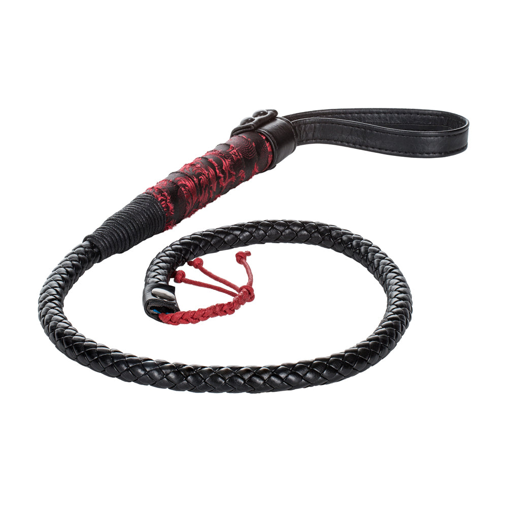 Scandal Bull Whip Red | 716770082633 | Available at EroticWarehouse.com