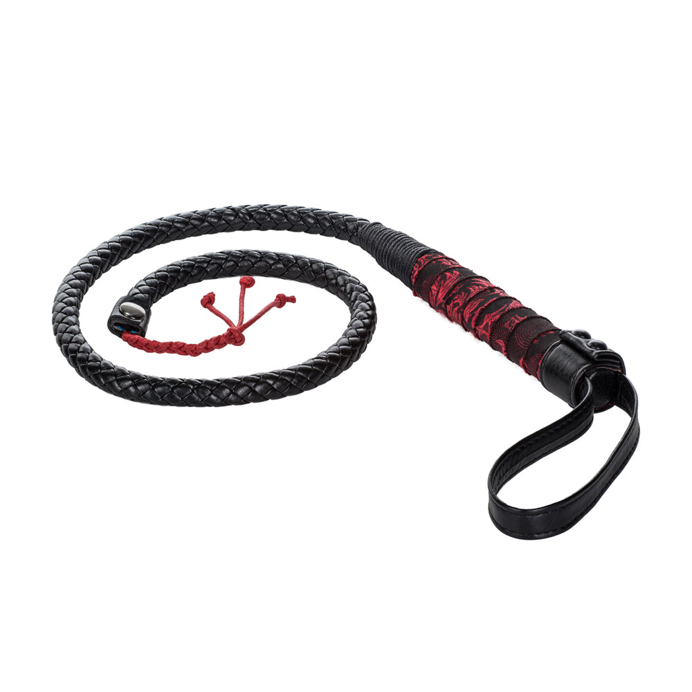 Scandal Bull Whip Red | 716770082633 | Available at EroticWarehouse.com