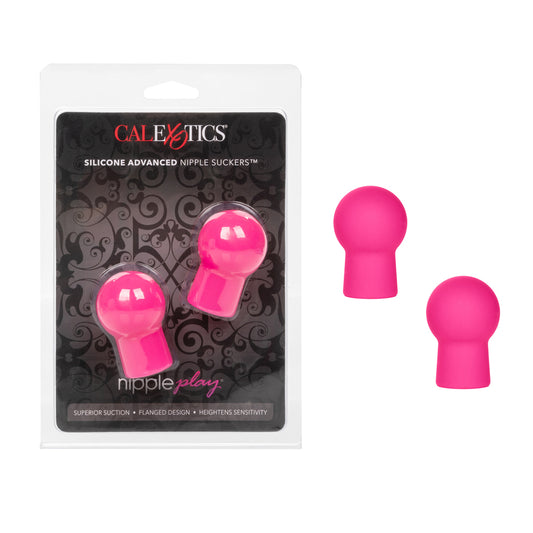 Nipple Play Silicone Advanced Nipple Suckers Pink | 716770083494 | Available at EroticWarehouse.com
