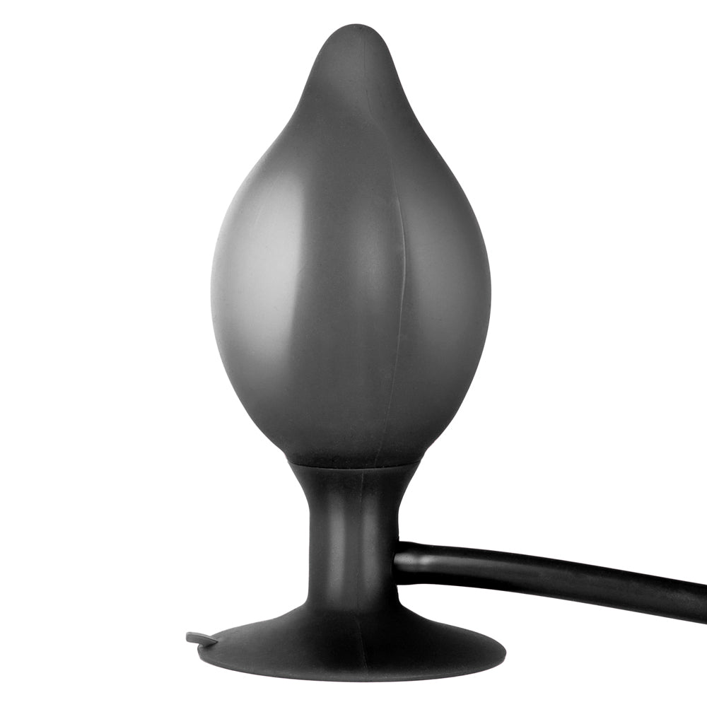 Booty Call Booty Pumper Medium Black | 716770083630 | Available at EroticWarehouse.com