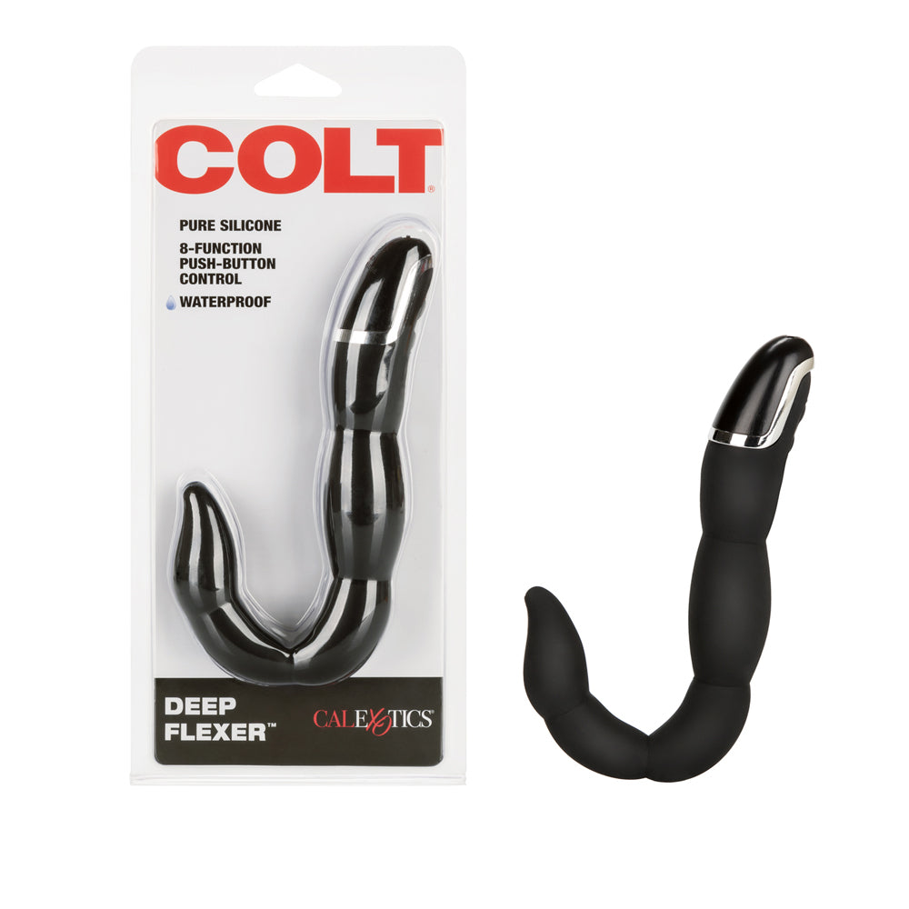 Colt Deep Flexer Black | 716770086440 | Available at EroticWarehouse.com