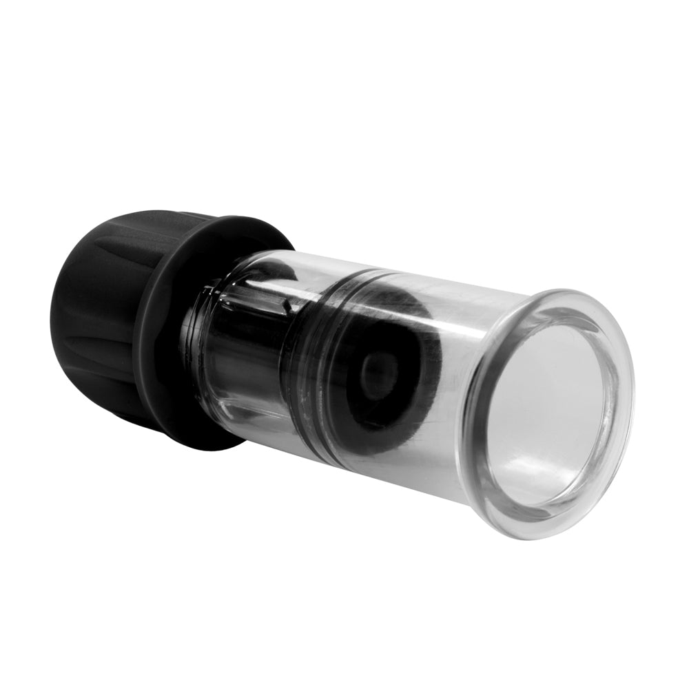 Nipple Play Vacuum Twist Suckers Black | 716770086761 | Available at EroticWarehouse.com