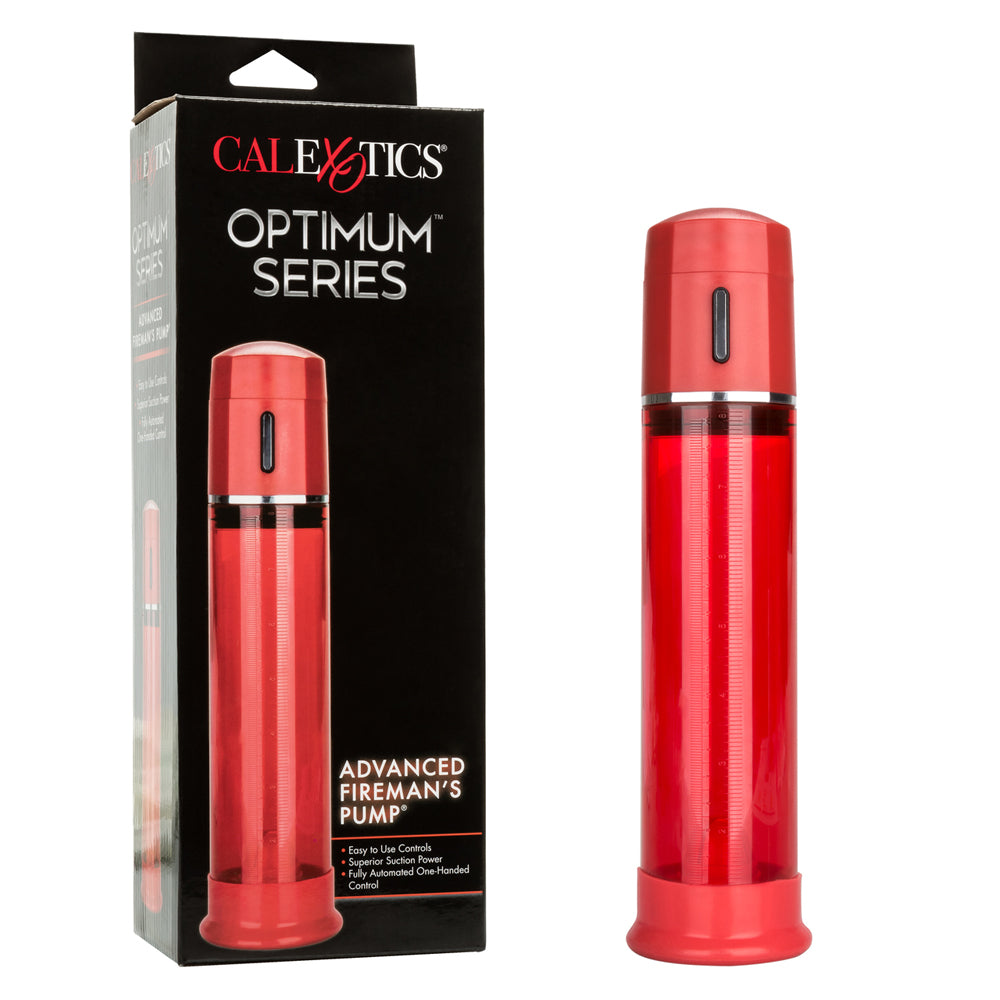 Optimum Series Advanced Fireman's Pump Red | 716770088673 | Available at EroticWarehouse.com