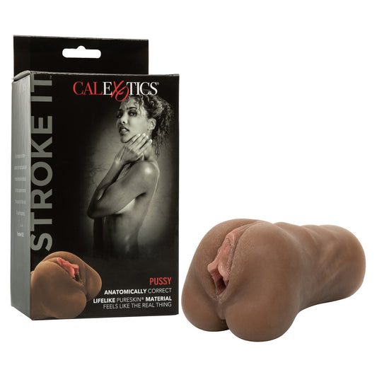 Stroke It Pussy Brown | 716770091130 | Available at EroticWarehouse.com