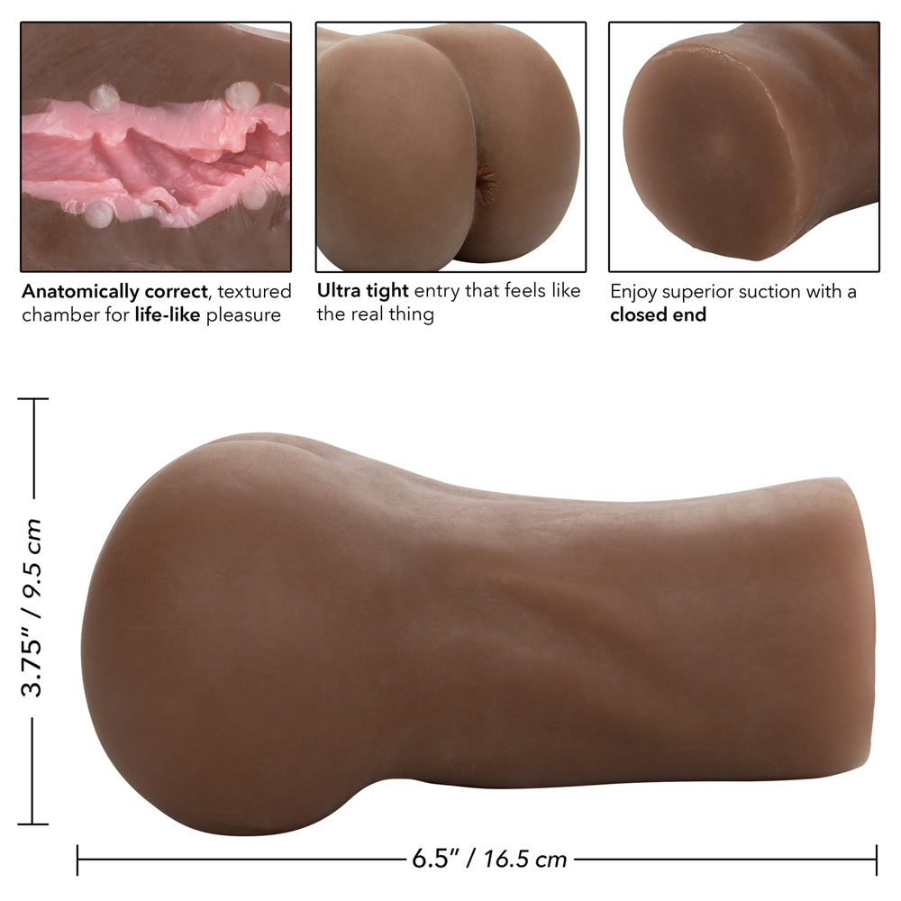 Stroke It Ass Brown | 716770091178 | Available at EroticWarehouse.com