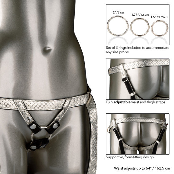 Her Royal Harness The Regal Duchess Gold | 716770092014 | Available at EroticWarehouse.com