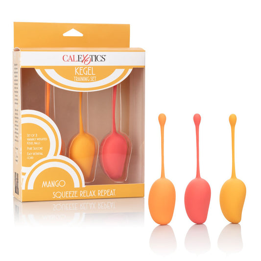 Kegel Training Set Mango | 716770092410 | Available at EroticWarehouse.com