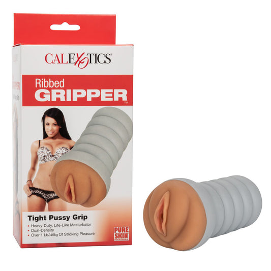 Ribbed Gripper Tight Pussy Brown | 716770093622 | Available at EroticWarehouse.com
