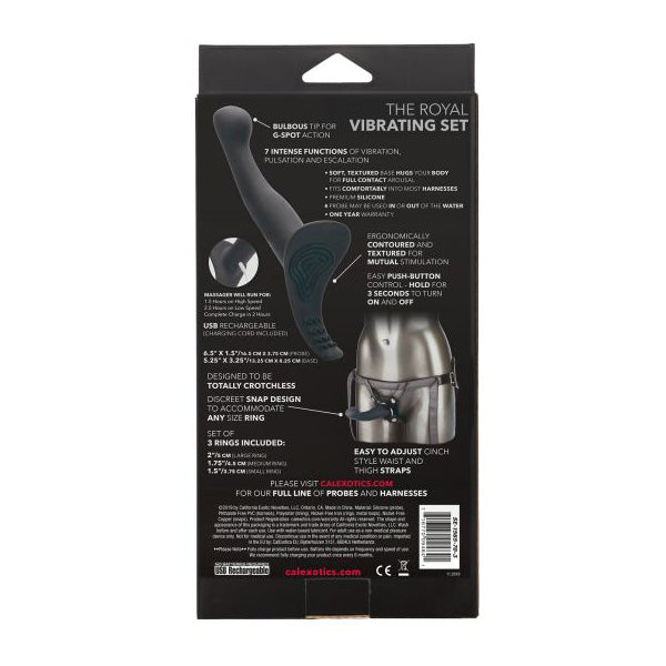 Her Royal Harness The Royal Vibrating Set | 716770094841 | Available at EroticWarehouse.com