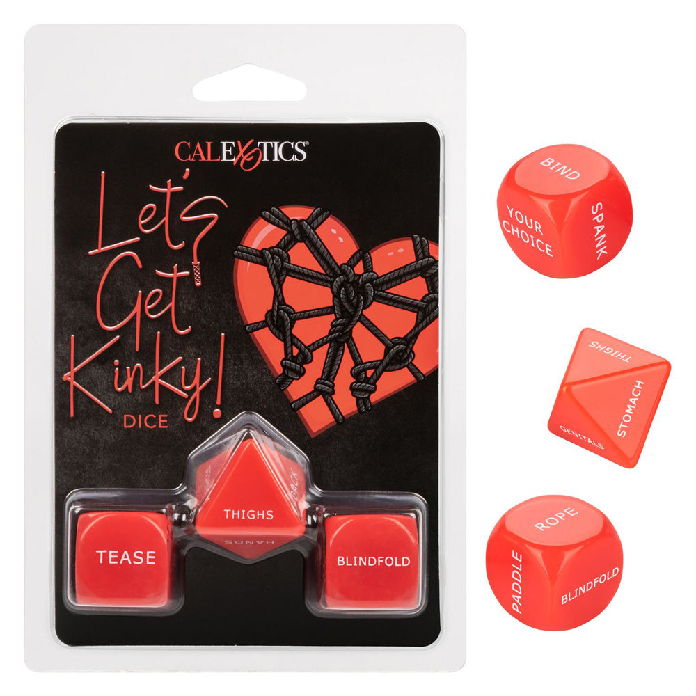 Let's Get Kinky Dice | 716770095817 | Available at EroticWarehouse.com