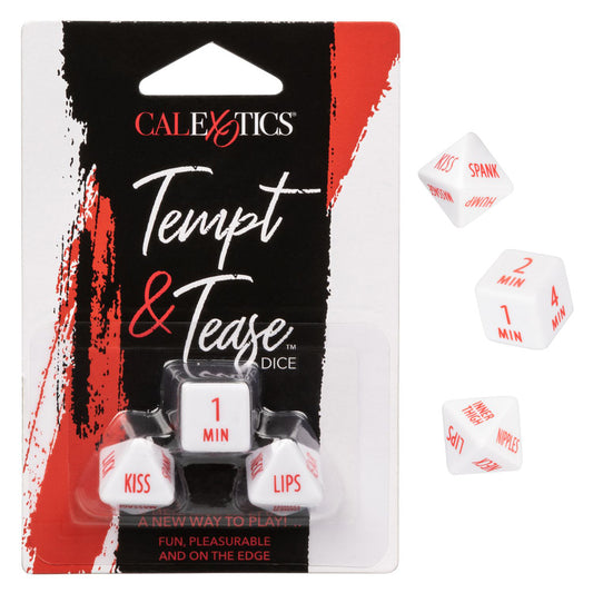 Tempt & Tease Dice | 716770095824 | Available at EroticWarehouse.com