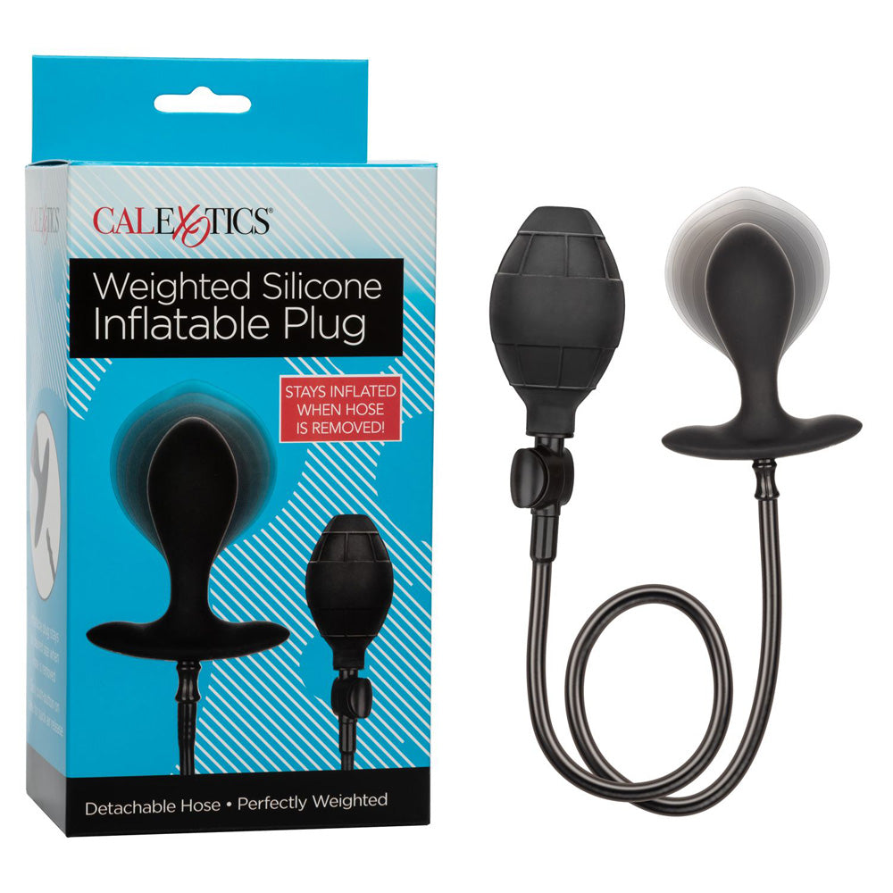 Weighted Silicone Inflatable Plug | 716770095831 | Available at EroticWarehouse.com