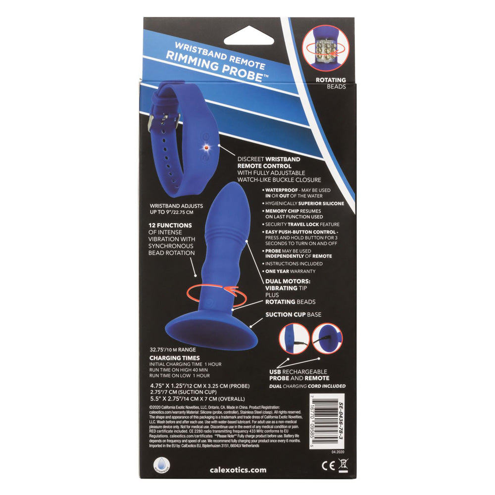 Eclipse Wristband Remote Rimming Probe | 716770095855 | Available at EroticWarehouse.com