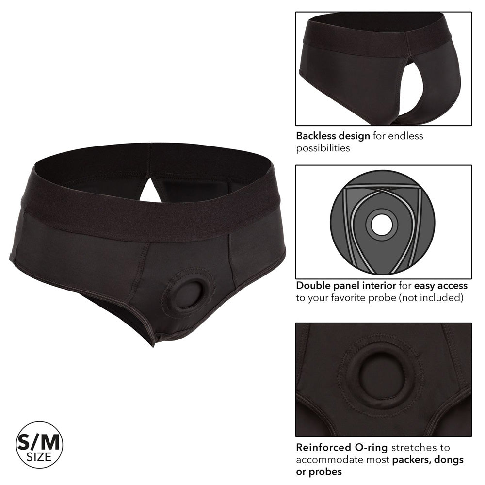 Boundless Backless Brief S/M | 716770096258 | Available at EroticWarehouse.com