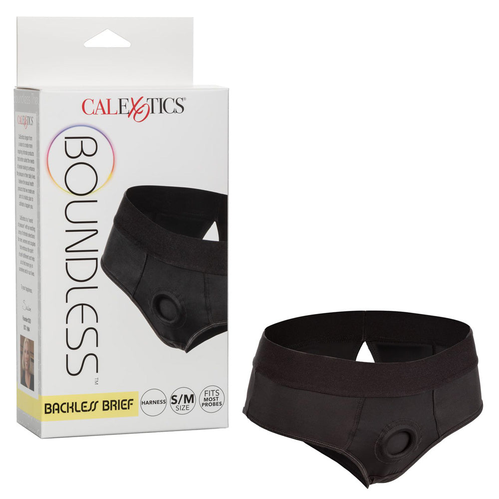 Boundless Backless Brief S/M | 716770096258 | Available at EroticWarehouse.com
