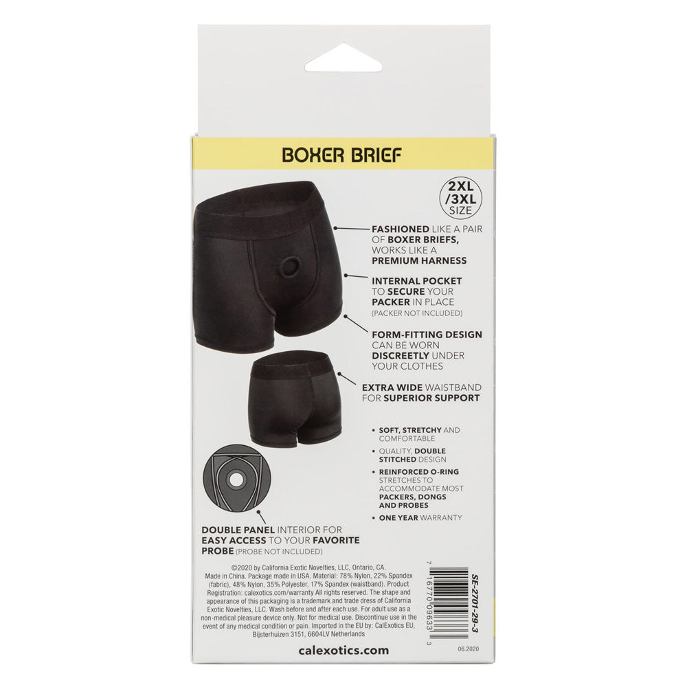 Boundless Boxer Brief 2Xl/3Xl | 716770096333 | Available at EroticWarehouse.com