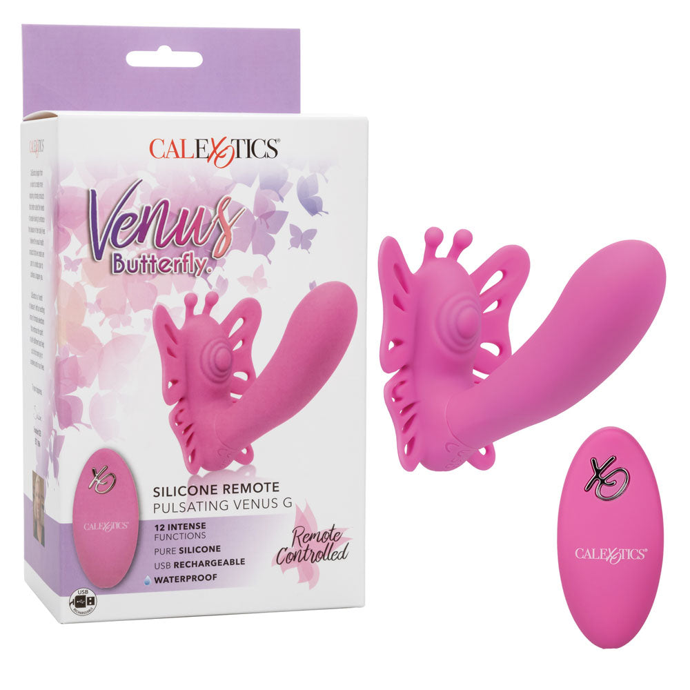 Venus Butterfly Silicone Remote Pulsating Venus G | 716770100856 | Available at EroticWarehouse.com