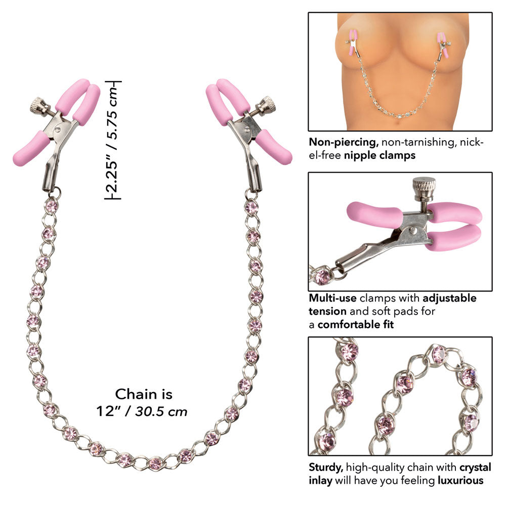 First Time Crystal Nipple Teasers | 716770101105 | Available at EroticWarehouse.com