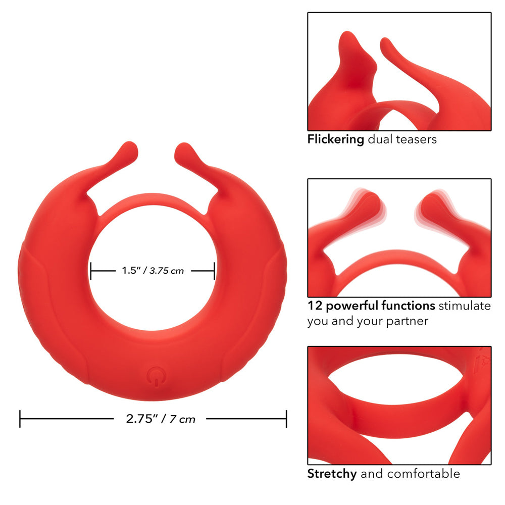 Silicone Rechargeable Taurus Enhancer | 716770102485 | Available at EroticWarehouse.com