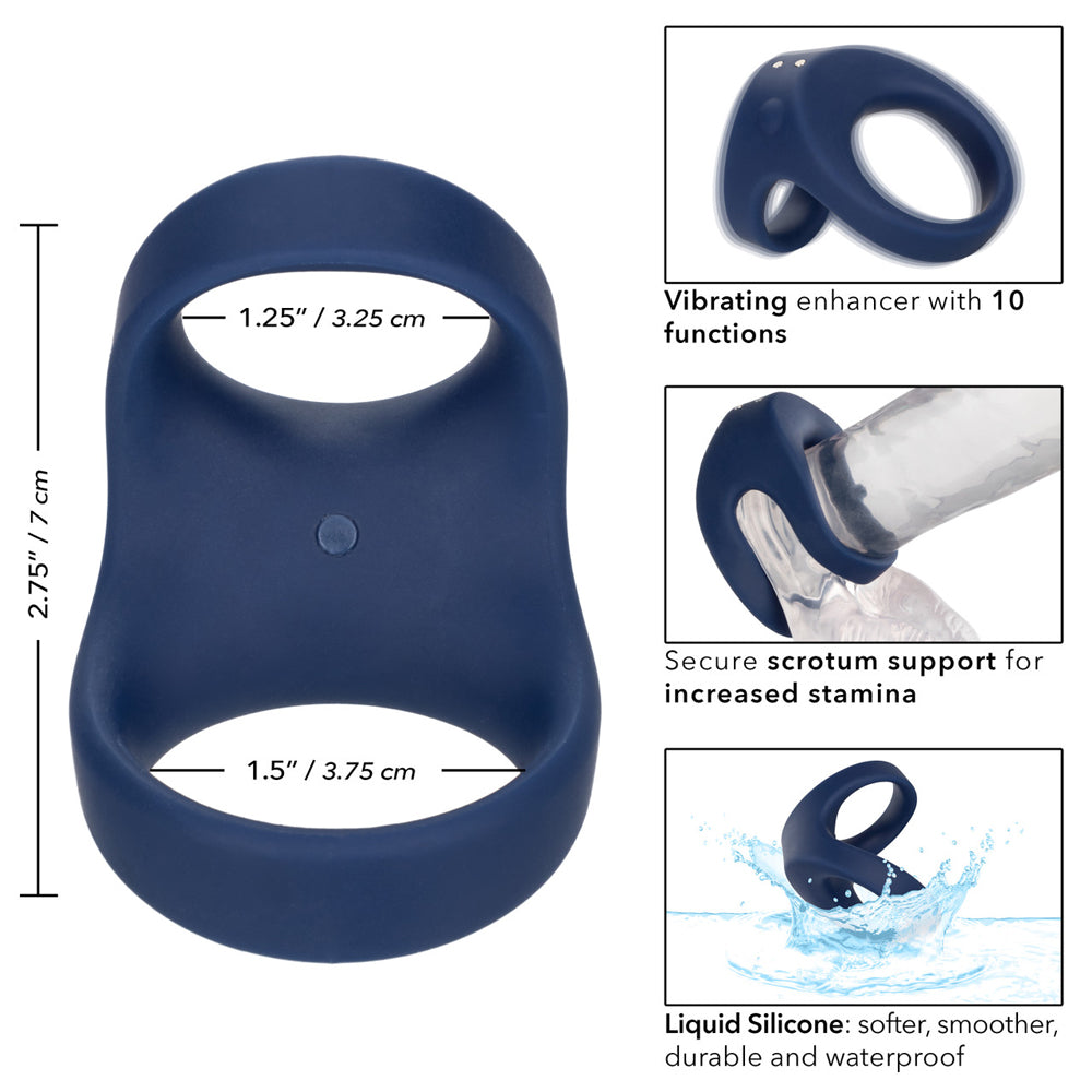 Viceroy Rechargeable Max Dual Ring | 716770102591 | Available at EroticWarehouse.com