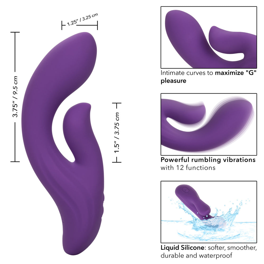 Stella Liquid Silicone Dual Pleaser | 716770103307 | Available at EroticWarehouse.com