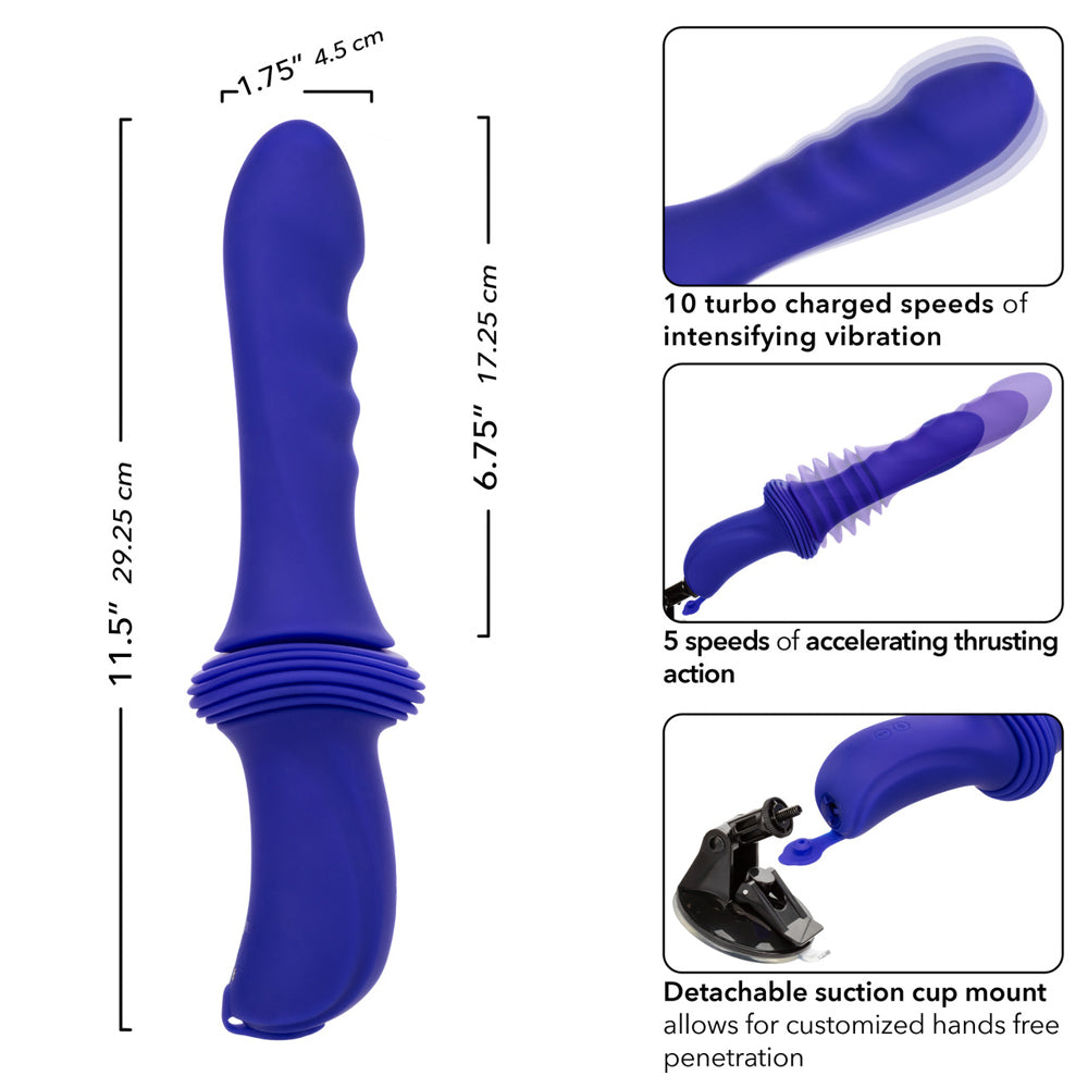 Overdrive Remote Control Sex Machine Ridged Thruster | 716770103482 | Available at EroticWarehouse.com