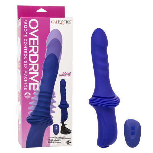 Overdrive Remote Control Sex Machine Ridged Thruster | 716770103482 | Available at EroticWarehouse.com