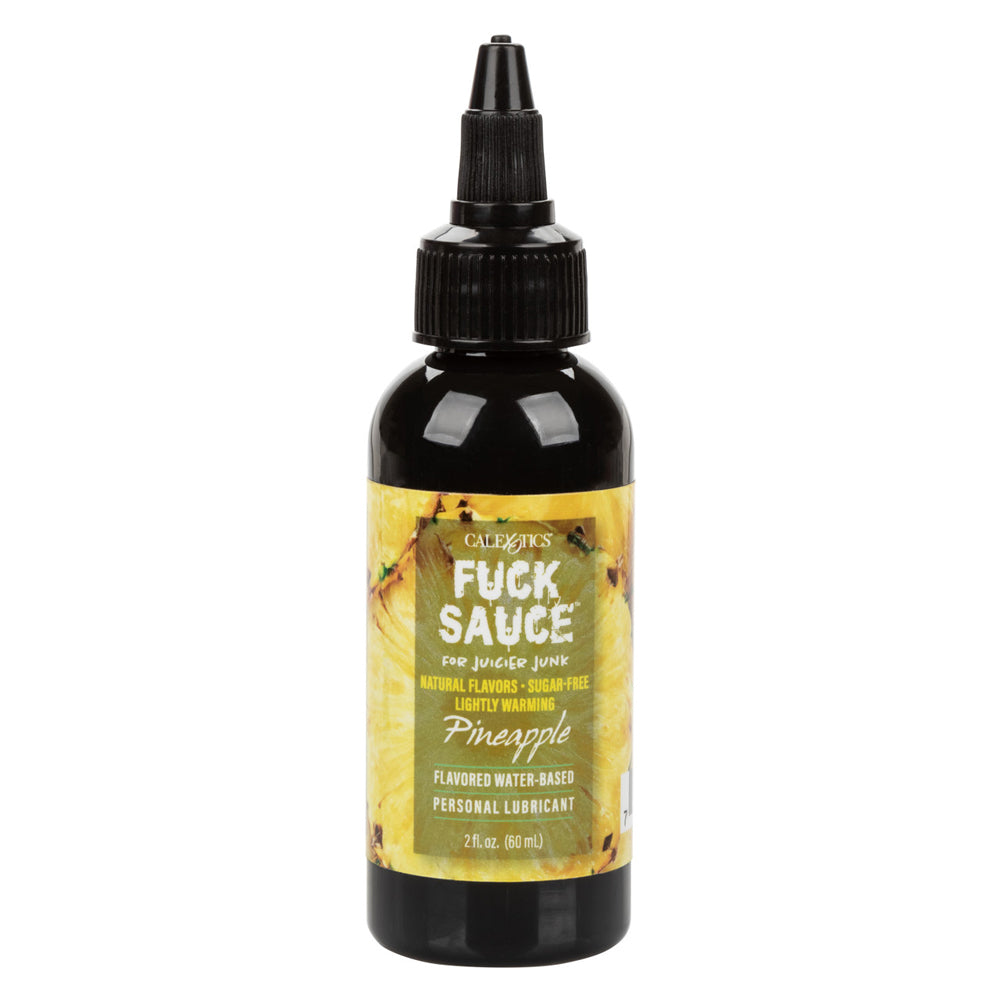 Fuck Sauce Flavored Water Based Pineapple 2 oz. | 716770103895 | Available at EroticWarehouse.com