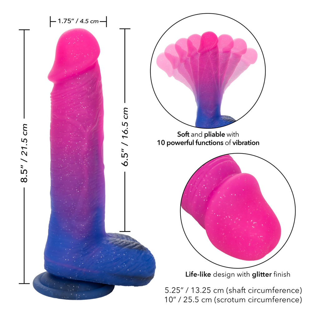 Naughty Bits Ombre Hombre Xl Vibrating Dildo | 716770103918 | Available at EroticWarehouse.com