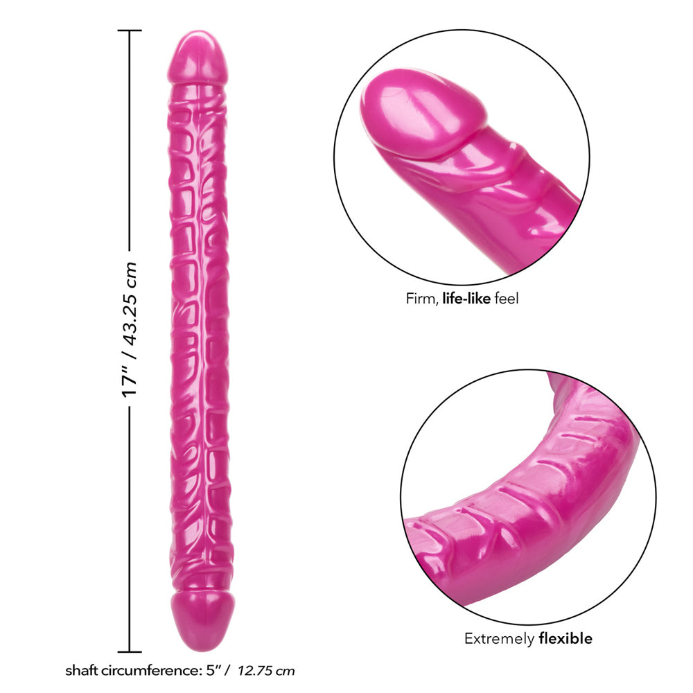Size Queen 17'' Pink | 716770104045 | Available at EroticWarehouse.com