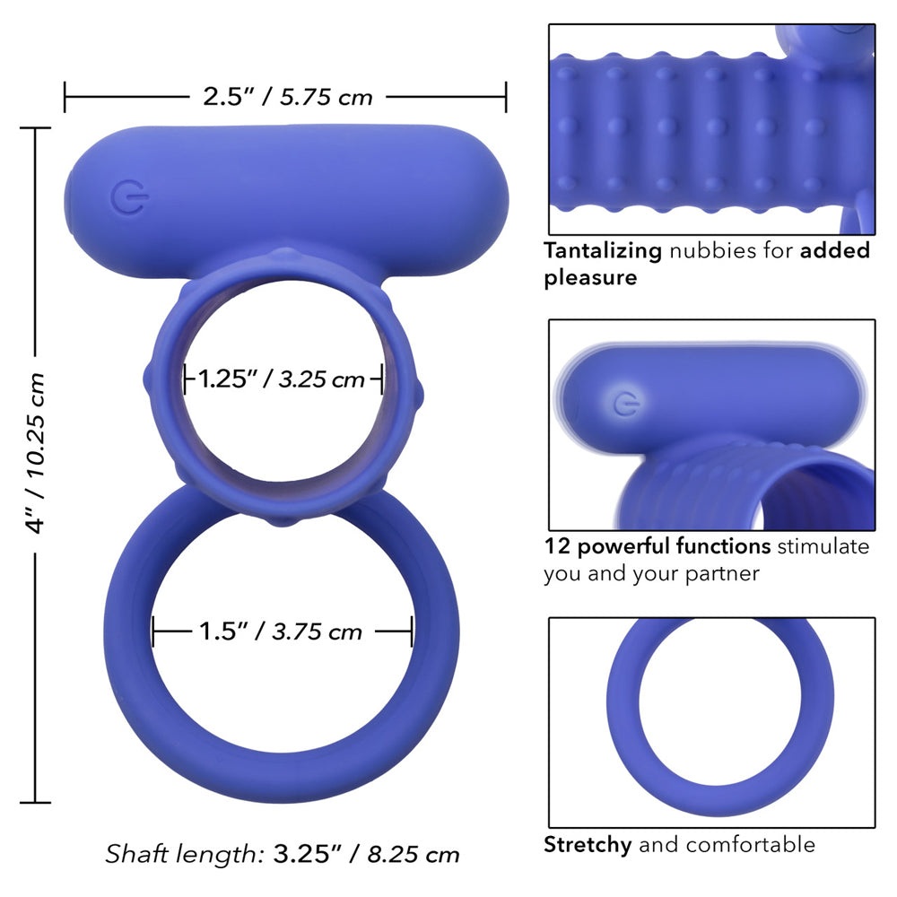 Silicone Rechargeable Endless Desires Enhancer | 716770104458 | Available at EroticWarehouse.com